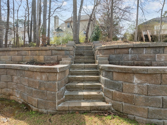 100 W Acres Cres, Cary, NC 27519 - exterior view of stairs