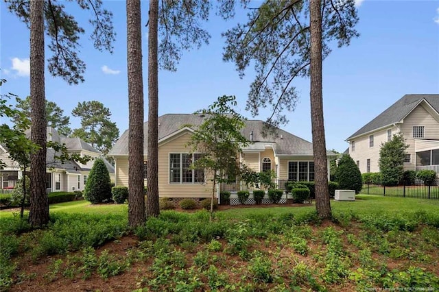 259 Rolling Pines Dr, Spring Lake, NC 28390 - view of front facade featuring crawl space