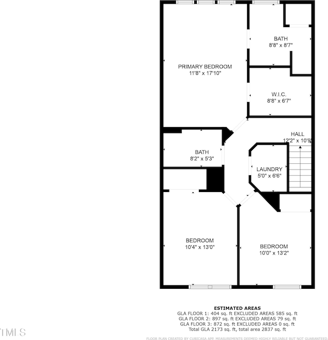417 Austin View Blvd, Wake Forest, NC 27587 - view of floor plan / room layout