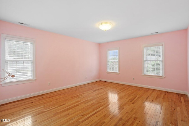 1120 Colonial Club Rd, Wake Forest, NC 27587 - spare room featuring light wood-style floors and baseboards