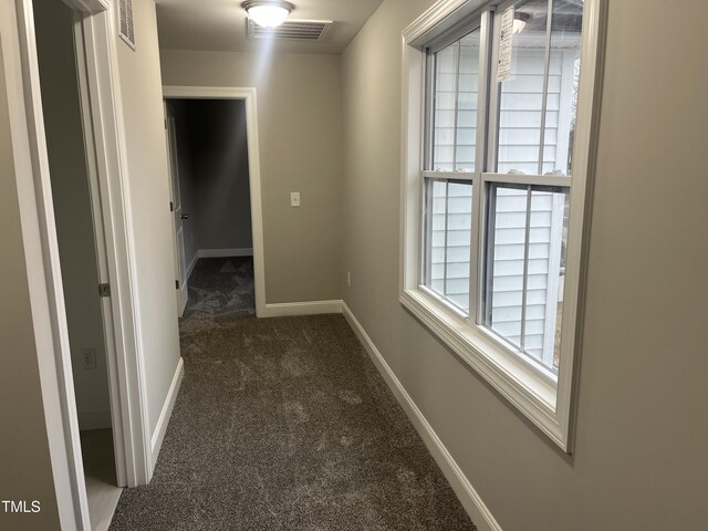 3204 Overlook Ct, Burlington, NC 27215 - hall featuring carpet flooring and baseboards