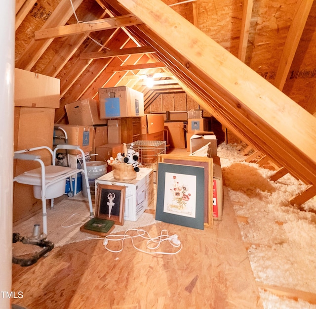 5920 Two Pines Trl, Wake Forest, NC 27587 - view of unfinished attic