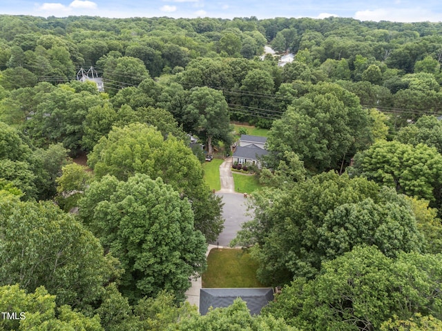 308 Trappers Sack Rd, Cary, NC 27513 - aerial view of a forest