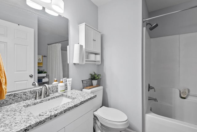 611 Quartz Dr, Durham, NC 27703 - full bathroom with vanity and shower / tub combo with curtain