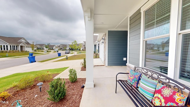 1720 Pinecliff Ct, Fuquay Varina, NC 27526 - covered porch with a residential view
