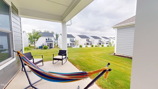 1720 Pinecliff Ct, Fuquay Varina, NC 27526 - view of patio / terrace with a residential view