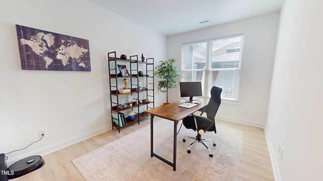 1720 Pinecliff Ct, Fuquay Varina, NC 27526 - office space featuring wood finished floors and baseboards