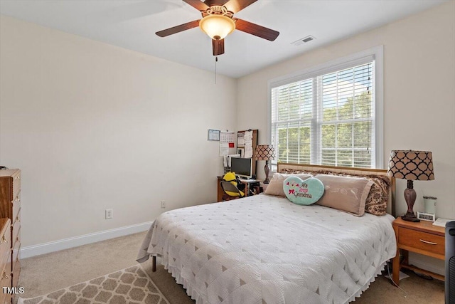 23 Northern Way Ct, Durham, NC 27712 - bedroom featuring carpet flooring and a ceiling fan