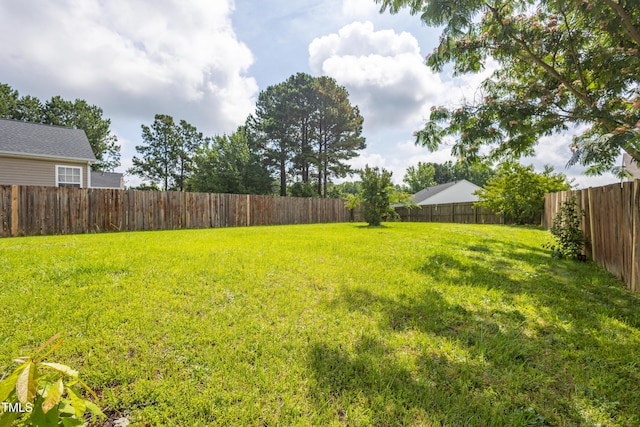 418 Lodestone Dr, Durham, NC 27703 - view of fenced backyard