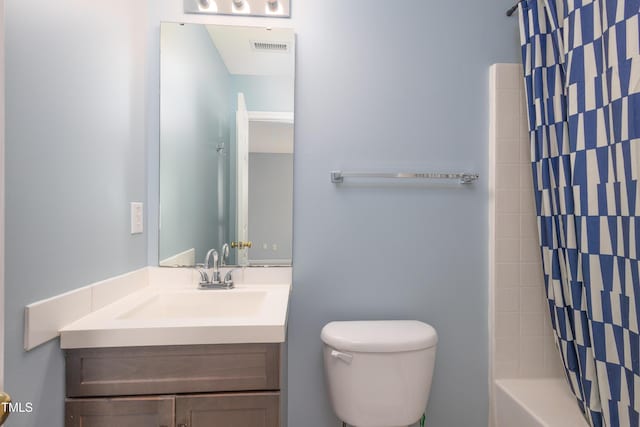 418 Lodestone Dr, Durham, NC 27703 - bathroom featuring vanity and shower / bath combination with curtain