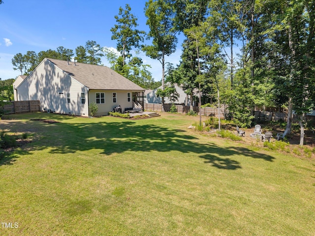 2321 Blue Crab Ct, Wake Forest, NC 27587 - view of yard