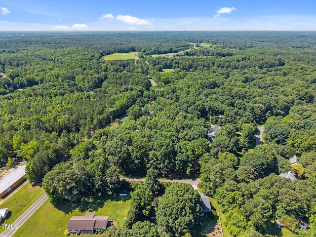 2321 Blue Crab Ct, Wake Forest, NC 27587 - aerial view of a heavily wooded area