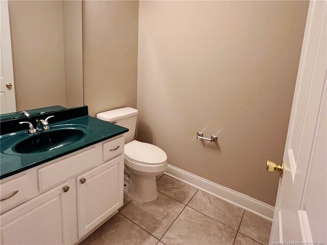 333 Westwater Way, Fayetteville, NC 28301 - bathroom featuring vanity and tile patterned flooring