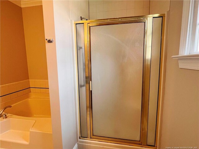 333 Westwater Way, Fayetteville, NC 28301 - bathroom with a stall shower and a bath