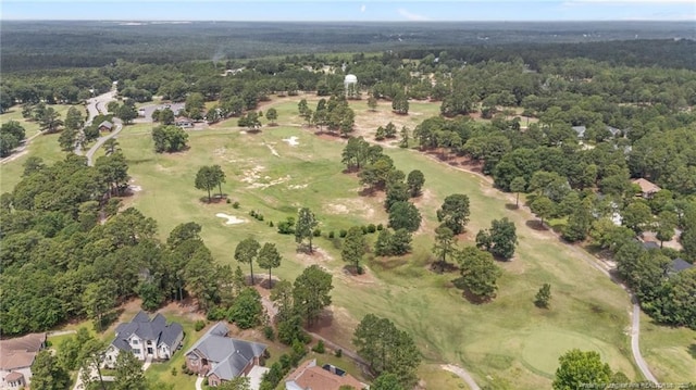 40 Blue Heron Ct, Sanford, NC 27332 - aerial view of property's location with a local golf course and nearby suburban area