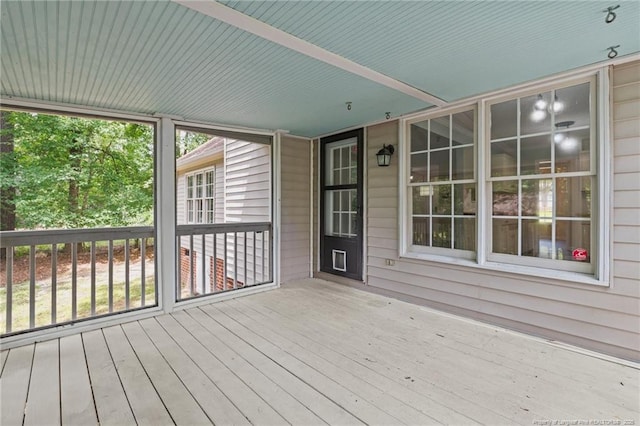 40 Blue Heron Ct, Sanford, NC 27332 - view of wooden terrace