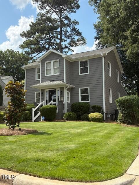 627 New Rd, Raleigh, NC 27608 - view of front of property featuring a front lawn
