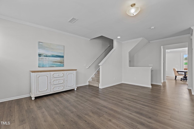 319 Great Northern Sta, Apex, NC 27502 - bonus room featuring dark wood finished floors and stairs
