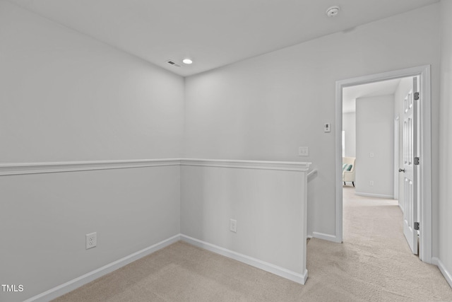 319 Great Northern Sta, Apex, NC 27502 - unfurnished room featuring light carpet, recessed lighting, and a smoke detector