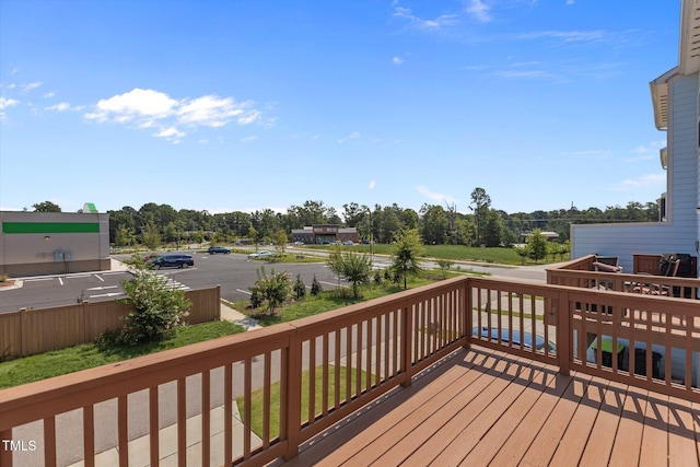 319 Great Northern Sta, Apex, NC 27502 - view of wooden deck