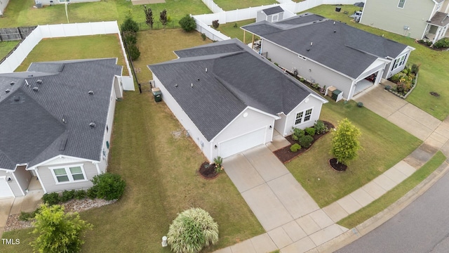 119 Yadkin St, Clayton, NC 27520 - aerial view of residential area
