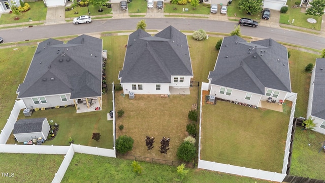 119 Yadkin St, Clayton, NC 27520 - aerial perspective of suburban area