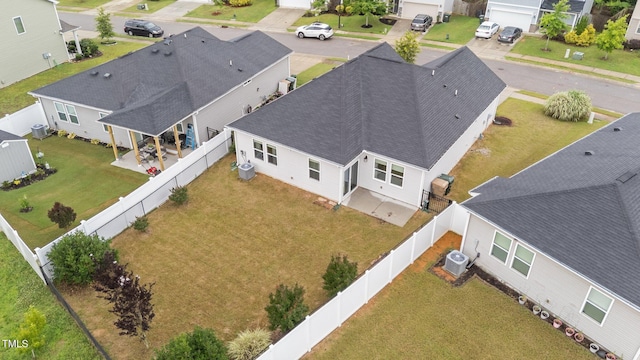 119 Yadkin St, Clayton, NC 27520 - aerial view of residential area