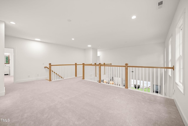 525 Kings Lake Way, Durham, NC 27703 - carpeted spare room with recessed lighting and baseboards