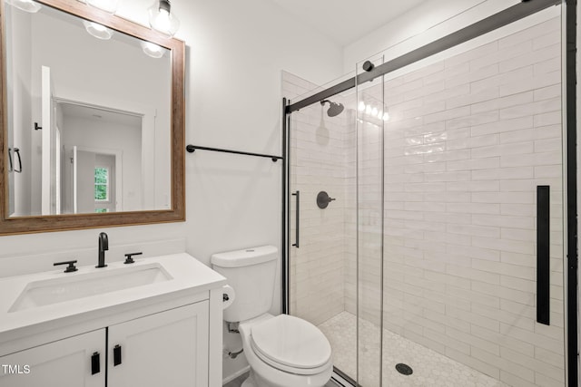 525 Kings Lake Way, Durham, NC 27703 - bathroom featuring a stall shower and vanity