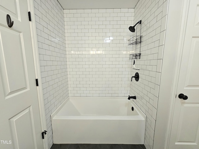 112 Saddletree Rd, Oxford, NC 27565 - full bath with bathing tub / shower combination and tile patterned flooring