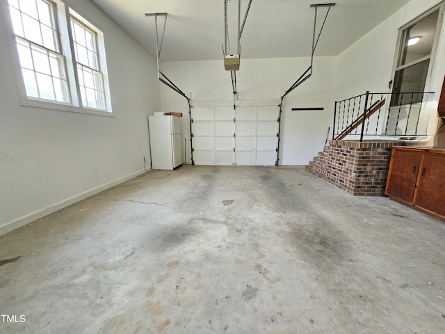 112 Saddletree Rd, Oxford, NC 27565 - garage with a garage door opener