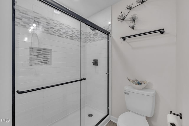 8801 Valley Hill Ct, Apex, NC 27539 - full bath with a stall shower