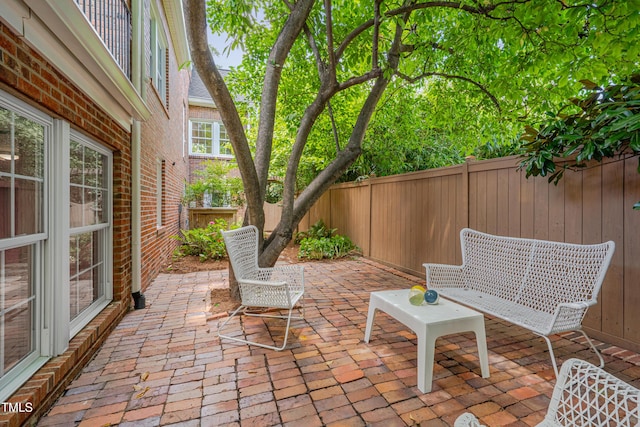 1007 W Markham Ave, Durham, NC 27701 - fenced backyard featuring a patio area