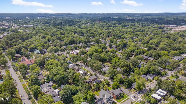 1007 W Markham Ave, Durham, NC 27701 - aerial view of residential area featuring a forest