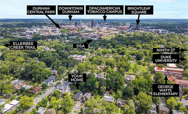 1007 W Markham Ave, Durham, NC 27701 - view of urban area