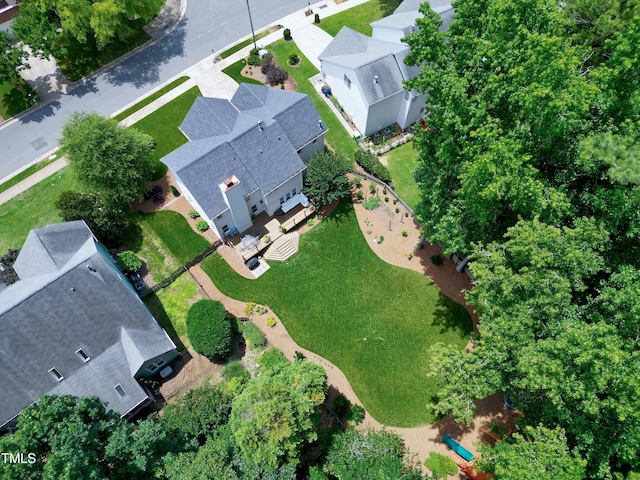 8841 Deerland Grove Dr, Raleigh, NC 27615 - aerial perspective of suburban area