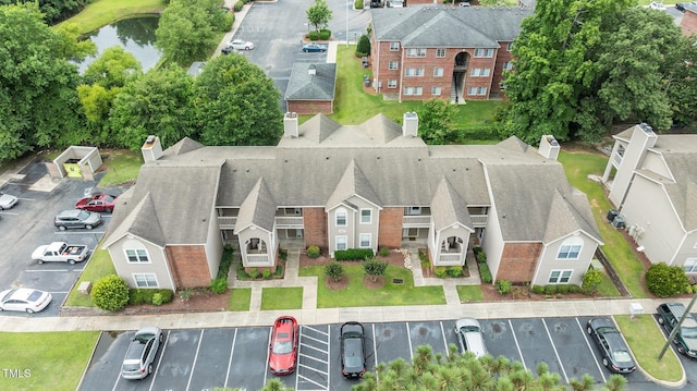 667 Bartons Lndg Unit 8, Fayetteville, NC 28314 - aerial view of property and surrounding area with a nearby body of water