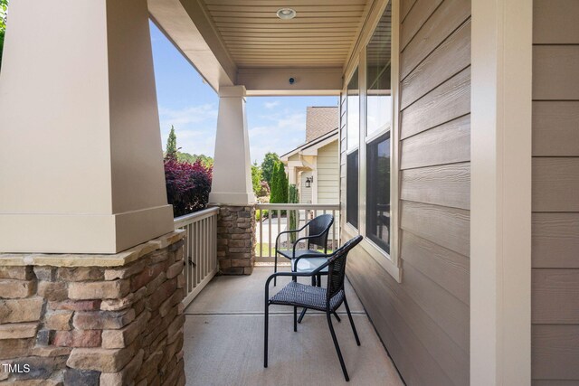 1523 Anthology Dr, Durham, NC 27703 - view of balcony