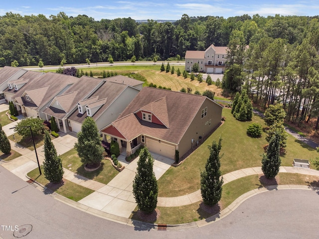 1523 Anthology Dr, Durham, NC 27703 - view from above of property