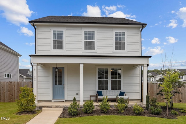 1600 Sandy Prairie Dr, Wendell, NC 27591 - view of front of home featuring a porch and a shingled roof