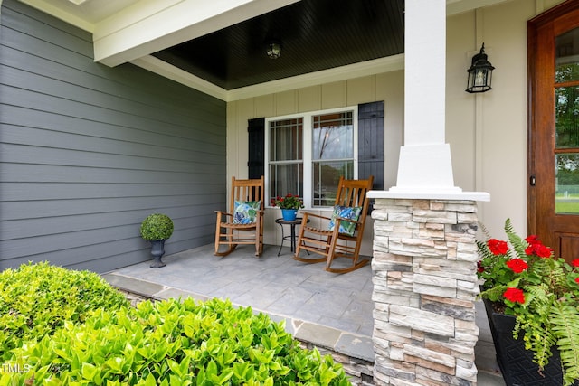532 Joe Collins Rd, Lillington, NC 27546 - view of covered porch