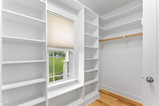 532 Joe Collins Rd, Lillington, NC 27546 - walk in closet featuring wood finished floors