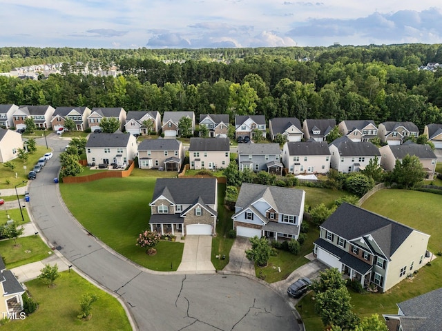 7 Faircroft Ct, Durham, NC 27703 - aerial view of residential area
