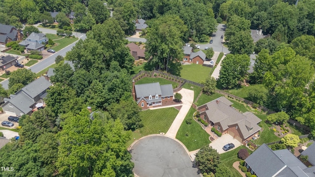 213 Brompton Ct, Burlington, NC 27215 - aerial view of property and surrounding area featuring nearby suburban area
