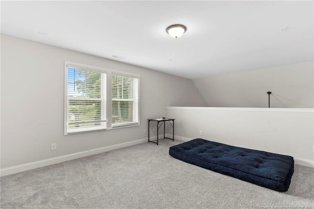 6939 Running Fox Rd, Hope Mills, NC 28348 - unfurnished room featuring carpet floors and vaulted ceiling