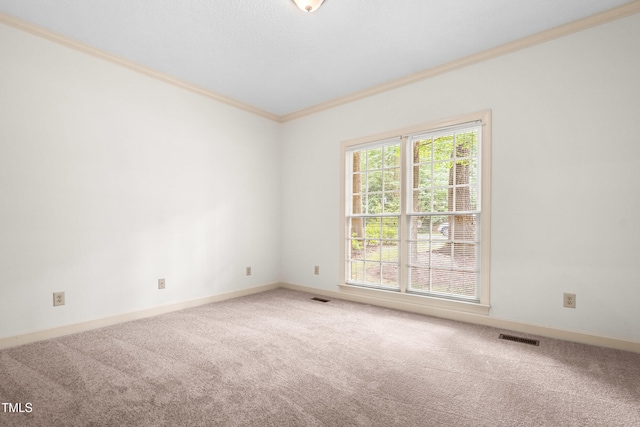 101 Turnberry Ln, Cary, NC 27511 - unfurnished room featuring crown molding and carpet floors