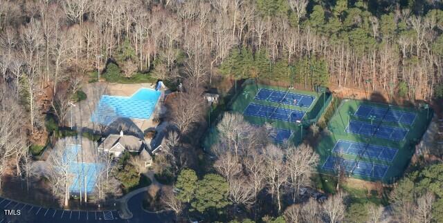 101 Turnberry Ln, Cary, NC 27511 - bird's eye view of a forest