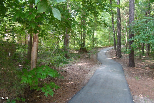101 Turnberry Ln, Cary, NC 27511 - view of community featuring a wooded view