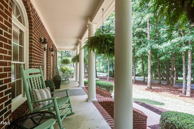 901 Tamaras Cir, Wake Forest, NC 27587 - view of covered porch