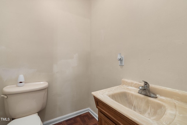 110 Starlite Dr, Carrboro, NC 27510 - bathroom featuring vanity and toilet
